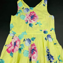 Load image into Gallery viewer, Girls Milkshake, floral cotton summer dress, GUC, size 8, L: 70cm