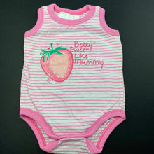 Load image into Gallery viewer, Girls Tiny Little Wonders, cotton singletsuit / romper, EUC, size 000,  