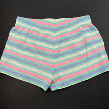 Load image into Gallery viewer, Girls Emerson, striped cotton pyjama shorts, elasticated, GUC, size 5,  