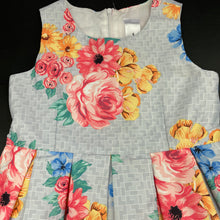 Load image into Gallery viewer, Girls Target, lined floral party dress, EUC, size 6, L: 65cm