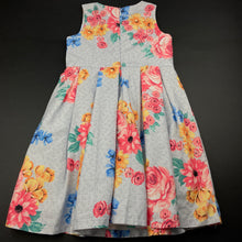 Load image into Gallery viewer, Girls Target, lined floral party dress, EUC, size 6, L: 65cm