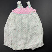 Load image into Gallery viewer, Girls Lily &amp; Jordan, cotton summer romper, GUC, size 0,  