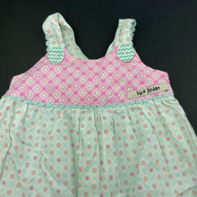 Load image into Gallery viewer, Girls Lily &amp; Jordan, cotton summer romper, GUC, size 0,  