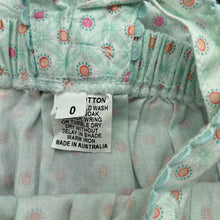 Load image into Gallery viewer, Girls Lily &amp; Jordan, cotton summer romper, GUC, size 0,  