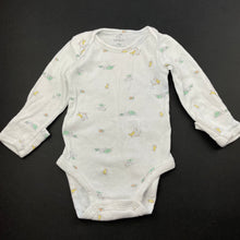 Load image into Gallery viewer, unisex Carters, cotton bodysuit / romper, ducks, FUC, size 0000,  