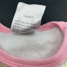 Load image into Gallery viewer, Girls Osh Kosh, floral cotton top, FUC, size 0000,  
