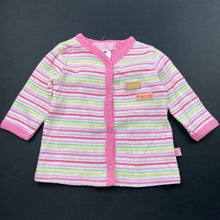 Load image into Gallery viewer, Girls Baby Ka-Boosh, striped cotton long sleeve top, GUC, size 0000,  