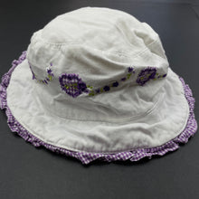 Load image into Gallery viewer, Girls Cancer Council, embroidered cotton hat, FUC, size 1-2,  