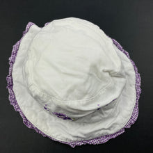Load image into Gallery viewer, Girls Cancer Council, embroidered cotton hat, FUC, size 1-2,  