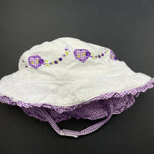 Load image into Gallery viewer, Girls Cancer Council, embroidered cotton hat, FUC, size 1-2,  