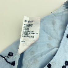 Load image into Gallery viewer, Girls Anko, lined broderie cotton playsuit, FUC, size 10,  