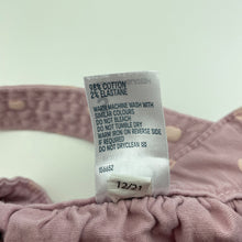 Load image into Gallery viewer, Girls Anko, stretch cotton overalls dress / pinafore, GUC, size 3, L: 48cm