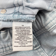 Load image into Gallery viewer, Boys Target, blue stretch denim shorts, adjustable, FUC, size 10,  