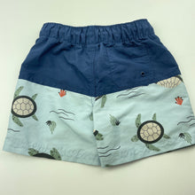 Load image into Gallery viewer, Boys Wave Zone, lightweight board shorts, elasticated, GUC, size 2,  