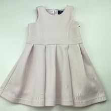 Load image into Gallery viewer, Girls Bardot Junior, pale pink party dress, light marks on front, FUC, size 2, L: 46cm