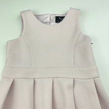 Load image into Gallery viewer, Girls Bardot Junior, pale pink party dress, light marks on front, FUC, size 2, L: 46cm