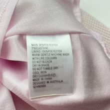 Load image into Gallery viewer, Girls Bardot Junior, pale pink party dress, light marks on front, FUC, size 2, L: 46cm