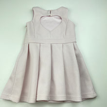 Load image into Gallery viewer, Girls Bardot Junior, pale pink party dress, light marks on front, FUC, size 2, L: 46cm