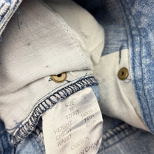 Load image into Gallery viewer, Girls Dream Out Loud, blue denim jean shorts, adjustable, FUC, size 10,  