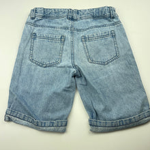 Load image into Gallery viewer, Girls Dream Out Loud, blue denim jean shorts, adjustable, FUC, size 10,  
