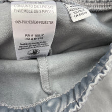 Load image into Gallery viewer, Girls Body Glove, grey &amp; pink track pants, elasticated,  Inside leg: 29cm, EUC, size 1-2,  