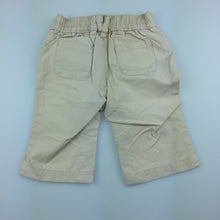Load image into Gallery viewer, Girls Gap, beige cotton pants, elasticated, EUC, size 00