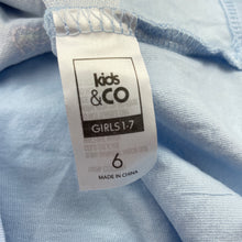 Load image into Gallery viewer, Girls Kids &amp; Co, cotton singlet / tank top, sequins, EUC, size 6,  