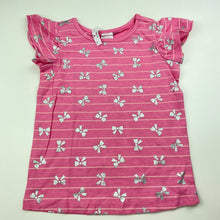 Load image into Gallery viewer, Girls Kids &amp; Co, pink cotton t-shirt / top, NEW, size 2,  