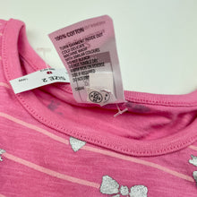 Load image into Gallery viewer, Girls Kids &amp; Co, pink cotton t-shirt / top, NEW, size 2,  