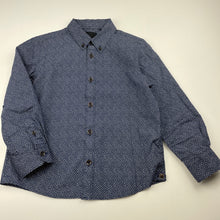 Load image into Gallery viewer, Boys Indie, navy lightweight cotton long sleeve shirt, EUC, size 4,  