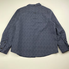 Load image into Gallery viewer, Boys Indie, navy lightweight cotton long sleeve shirt, EUC, size 4,  
