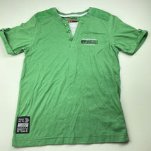 Load image into Gallery viewer, Boys Shock Resistant, green t-shirt / top, FUC, size 8,  