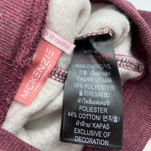 Load image into Gallery viewer, Girls McKenzie, burgundy fleece lined track top &amp; bottoms, elasticated, NEW, size 0,  