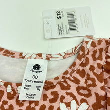 Load image into Gallery viewer, Girls Dymples, long sleeve floral romper dress, NEW, size 00,  