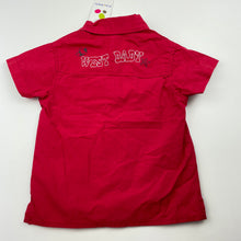 Load image into Gallery viewer, Boys P&#39;tit Bisou, lightweight cotton short sleeve shirt, poppers, NEW, size 12 months,  