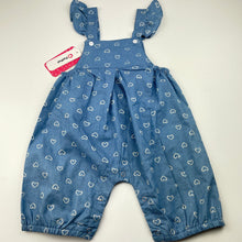 Load image into Gallery viewer, Girls PatPat, lightweight summer romper / jumpsuit, NEW, size 0,  