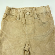 Load image into Gallery viewer, Boys Tiny Little Wonders, stretch corduroy pants, elasticated, NEW, size 00,  
