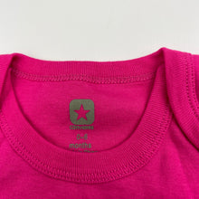 Load image into Gallery viewer, Girls Converse, pink cotton bodysuit / romper, EUC, size 000-00,  