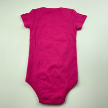 Load image into Gallery viewer, Girls Converse, pink cotton bodysuit / romper, EUC, size 000-00,  
