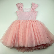 Load image into Gallery viewer, Girls Flo, pink ballet / dance leotard dress, FUC, size 6, L: 53cm