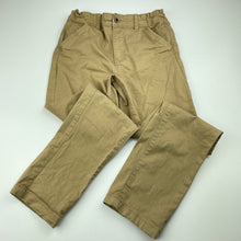 Load image into Gallery viewer, Boys Target, stretch cotton chino pants, adjustable, Inside leg: 57cm, GUC, size 8,  