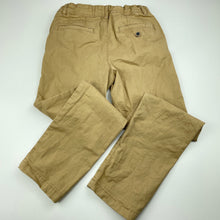 Load image into Gallery viewer, Boys Target, stretch cotton chino pants, adjustable, Inside leg: 57cm, GUC, size 8,  