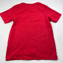 Load image into Gallery viewer, unisex B Collection, red cotton Christmas t-shirt / top, EUC, size 8,  