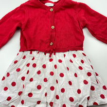 Load image into Gallery viewer, Girls Next, lined spliced cotton dress, FUC, size 00, L: 34cm