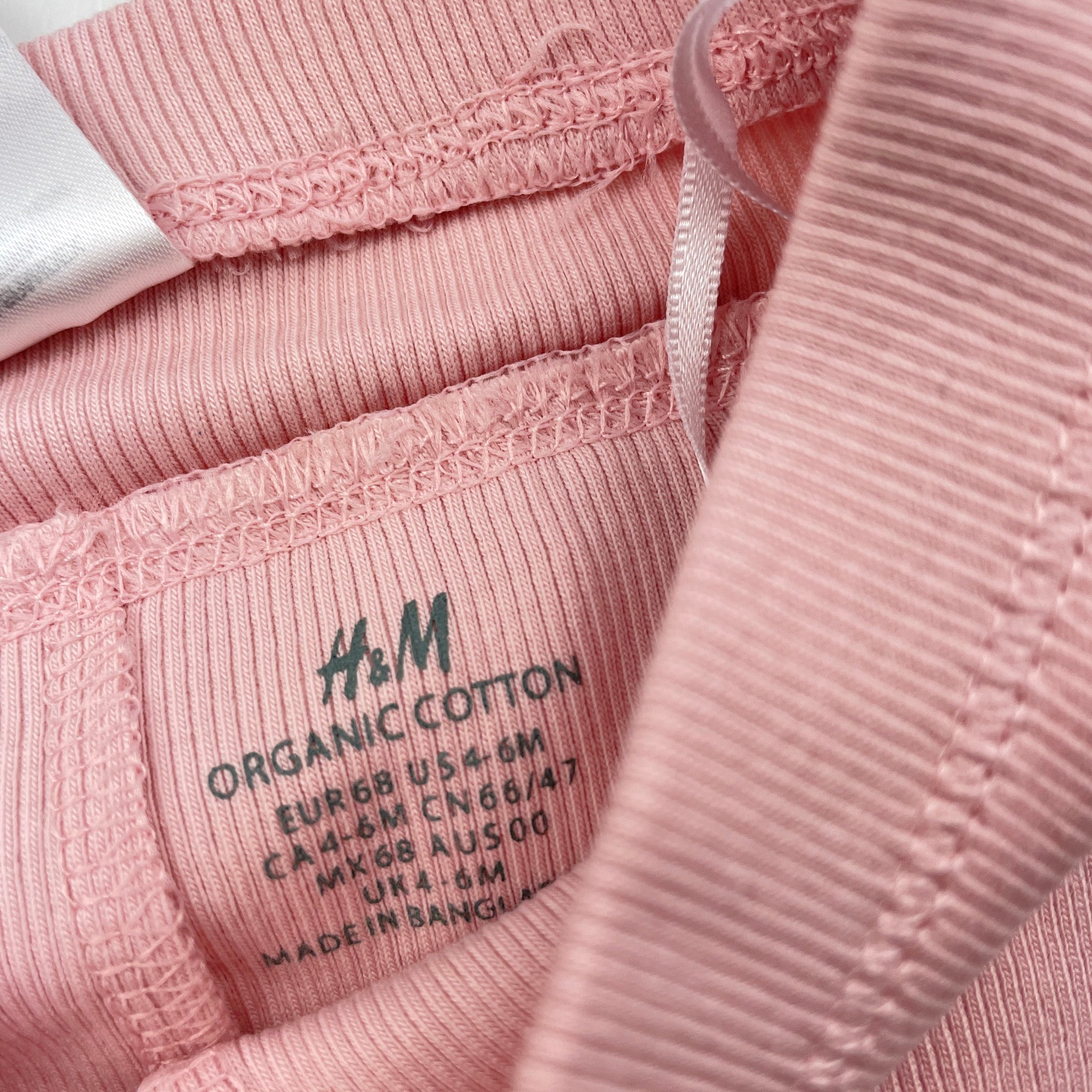 H&M, ribbed organic cotton blend ruffle leggings / bottoms, EUC, size 00, –  DaisyChainClothing