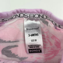 Load image into Gallery viewer, Girls Bonds, zip wondersuit / zippy / romper, flowers, EUC, size 00,  