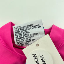 Load image into Gallery viewer, Girls Mango, short sleeve rashie / swim top, NEW, size 0,  