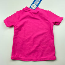 Load image into Gallery viewer, Girls Mango, short sleeve rashie / swim top, NEW, size 0,  