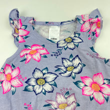 Load image into Gallery viewer, Girls Bonds, floral bubblesuit romper, EUC, size 00,  