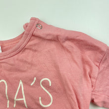 Load image into Gallery viewer, Girls Baby Berry, pink cotton long sleeve top, GUC, size 00,  
